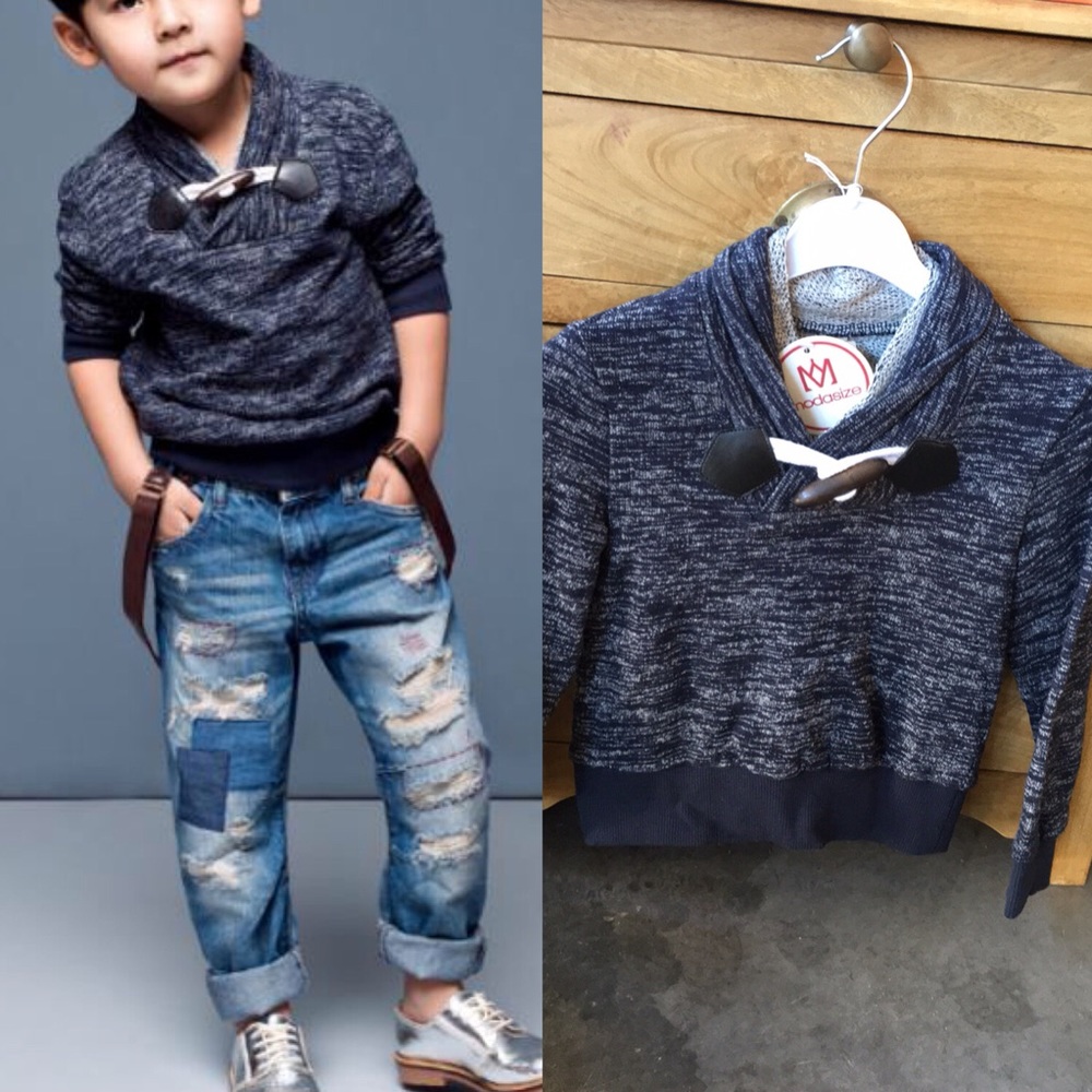Boys fashion sweatshirt